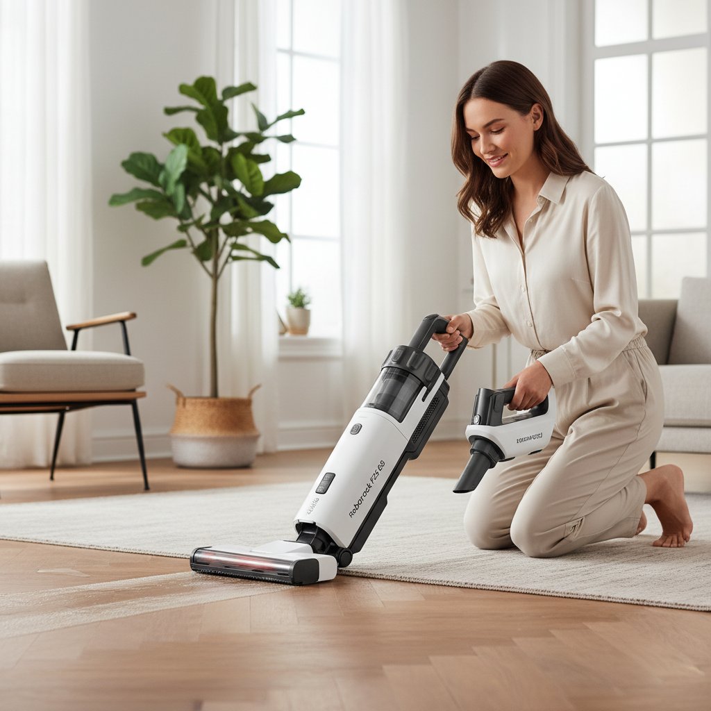 Roborock Amazon DE - Revolutionieren Sie Ihre Reinigung mit dem Roborock F25 ACE Combo Nass Trockensauger – Exklusiv bei Roborock Amazon DE