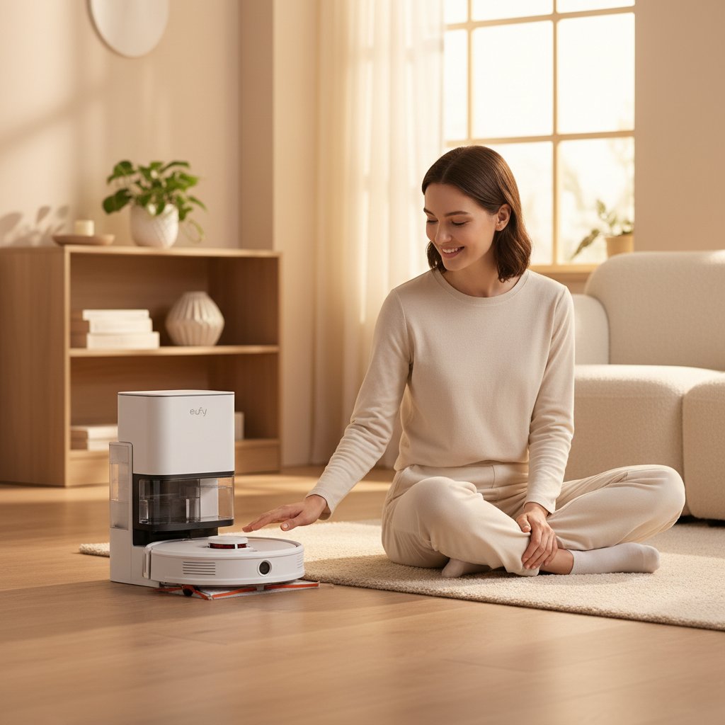 eufy - Experience Unrivaled Cleanliness: The eufy X10 Pro Omni Robot Vacuum and Mop Combo Redefines Home Care
