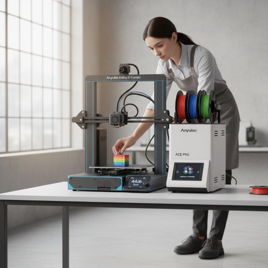 Revolutionizing Multicolor Printing with the ANYCUBIC ACE PRO