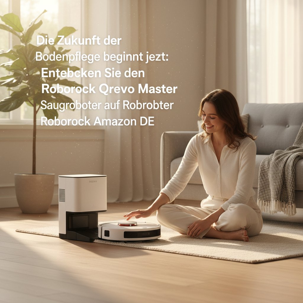 Roborock Amazon DE - Die Zukunft der Bodenpflege beginnt jetzt: Entdecken Sie den Roborock Qrevo Master Saugroboter auf Roborock Amazon DE