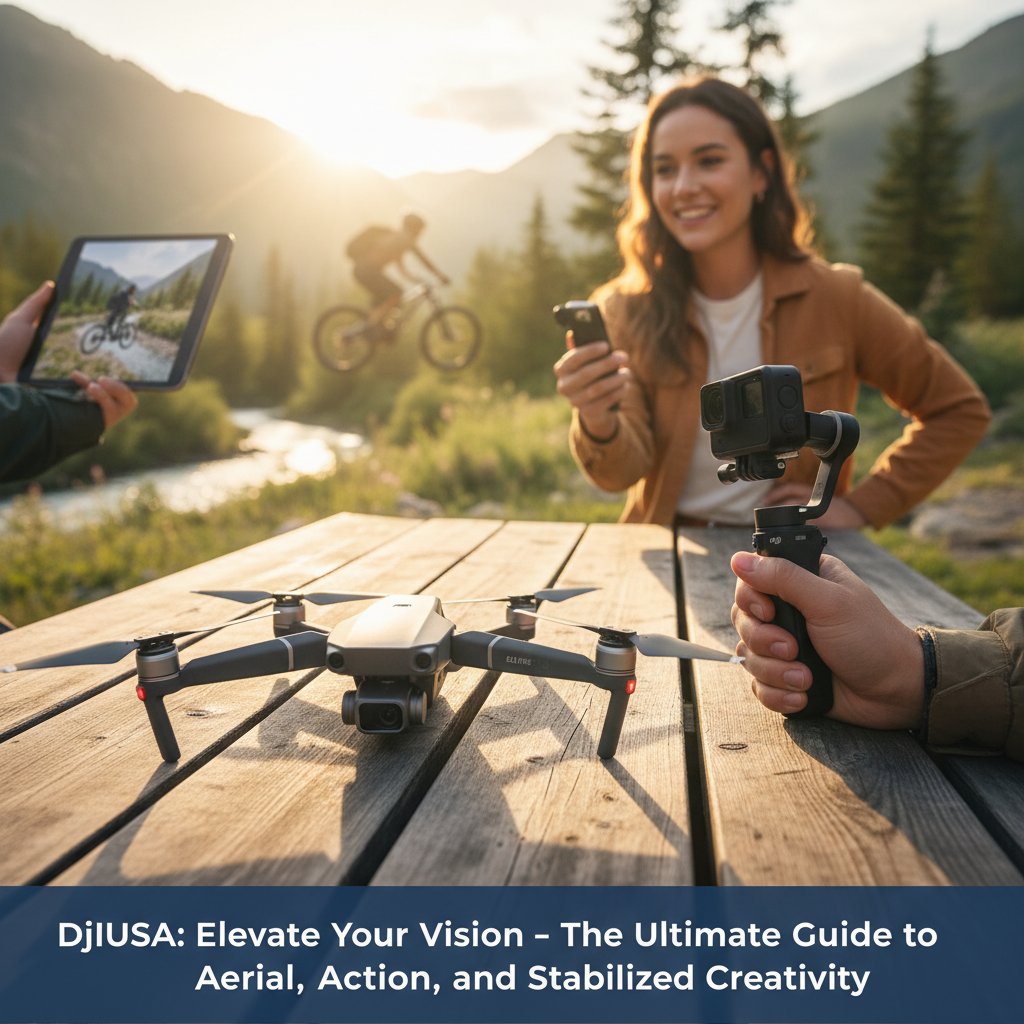Djiusa - Djiusa: Elevate Your Vision – The Ultimate Guide to Aerial, Action, and Stabilized Creativity