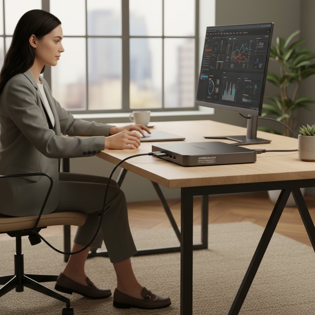 UGREEN - UGREEN Maxidok Thunderbolt 5 Dock: Experience Unrivaled 120Gbps Connectivity and 17-in-1 Versatility