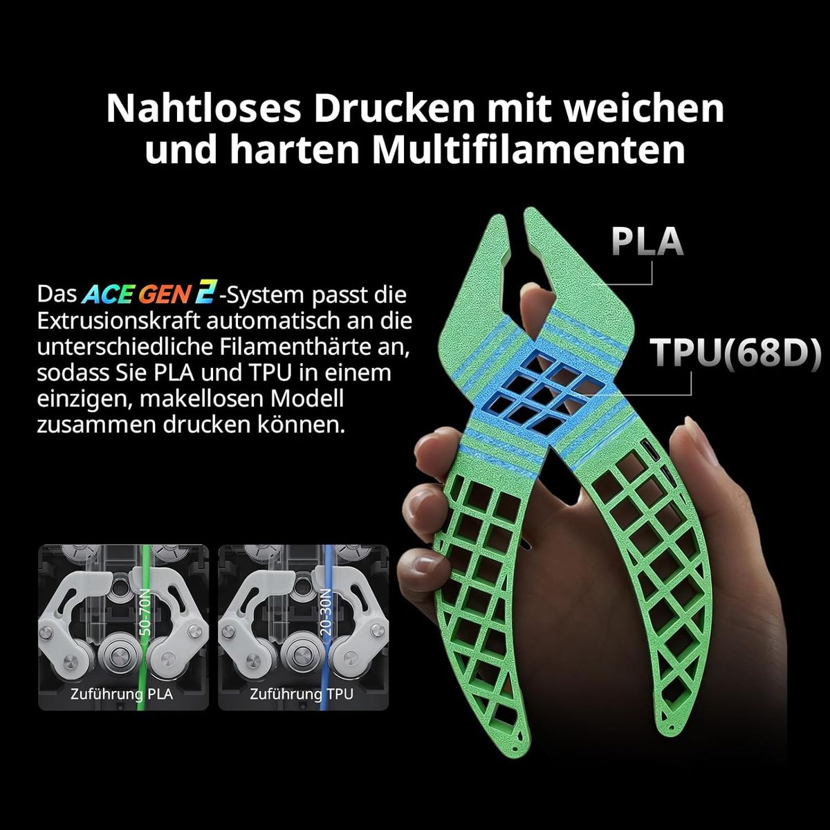 ANYCUBIC Kobra X: Mehrfarb-3D-Druck für Anfänger & Profis leicht gemacht