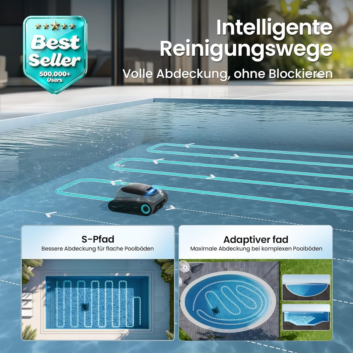 Aiper Scuba S1: Ihr smarter Poolroboter für makellose Sauberkeit