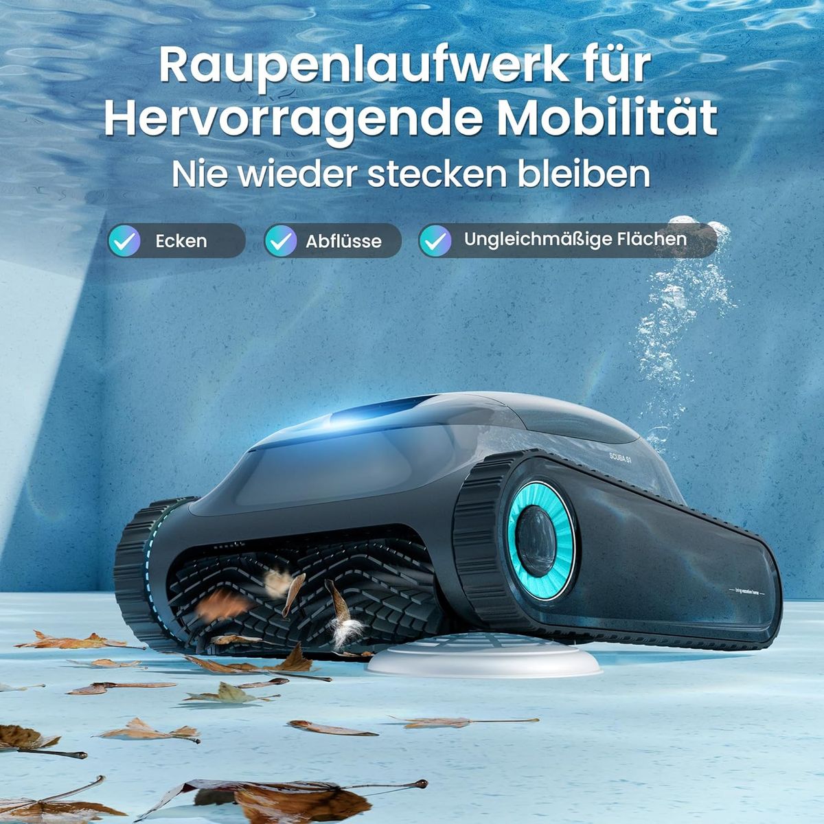 Aiper Scuba S1: Ihr smarter Poolroboter für makellose Sauberkeit