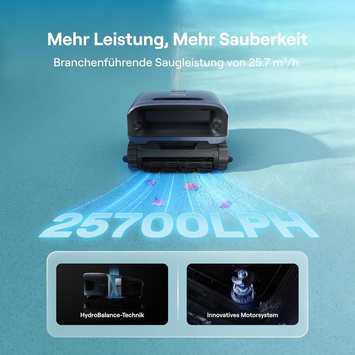 Beatbot Sora 70: Revolutionäre Poolreinigung, smart & effizient.