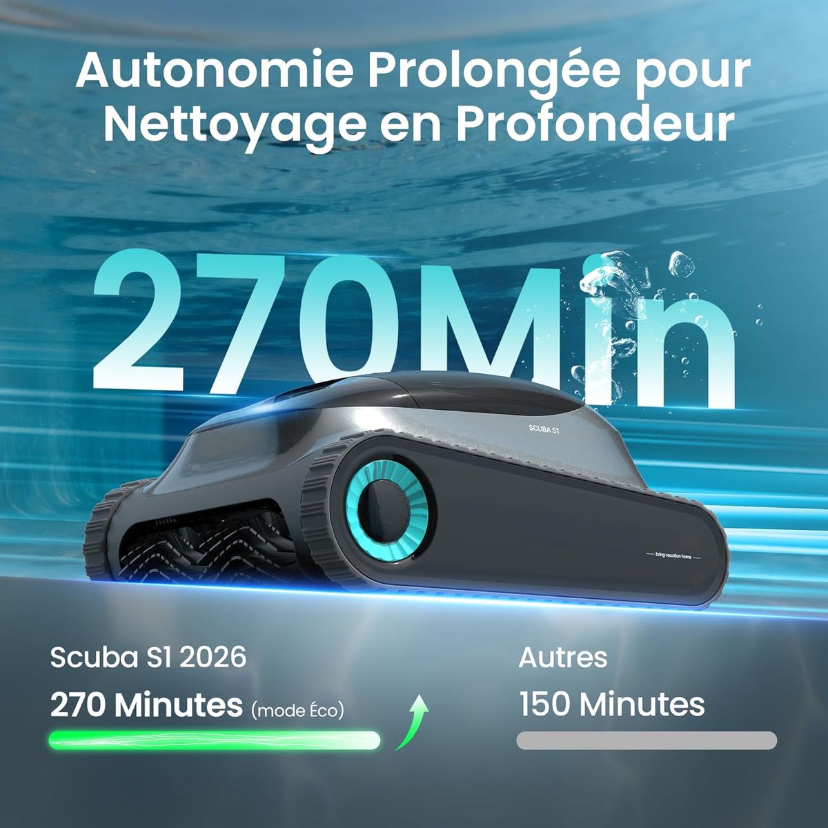 Aiper Scuba S1 (2026): L'avenir du nettoyage de piscine autonome.