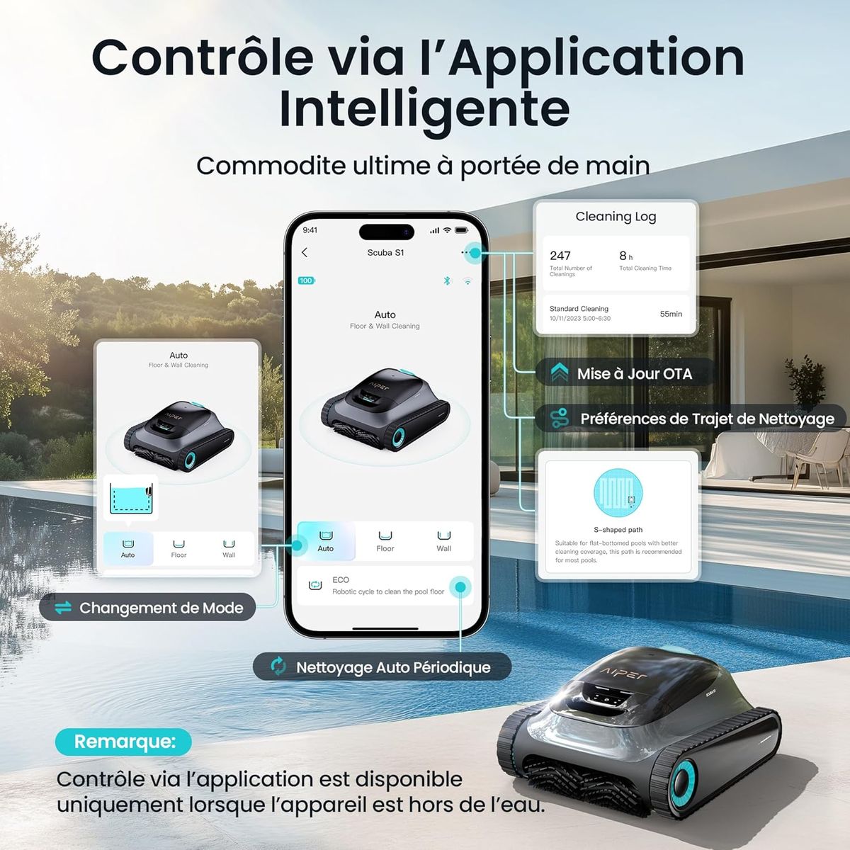 Aiper Scuba S1 (2026): L'avenir du nettoyage de piscine autonome.