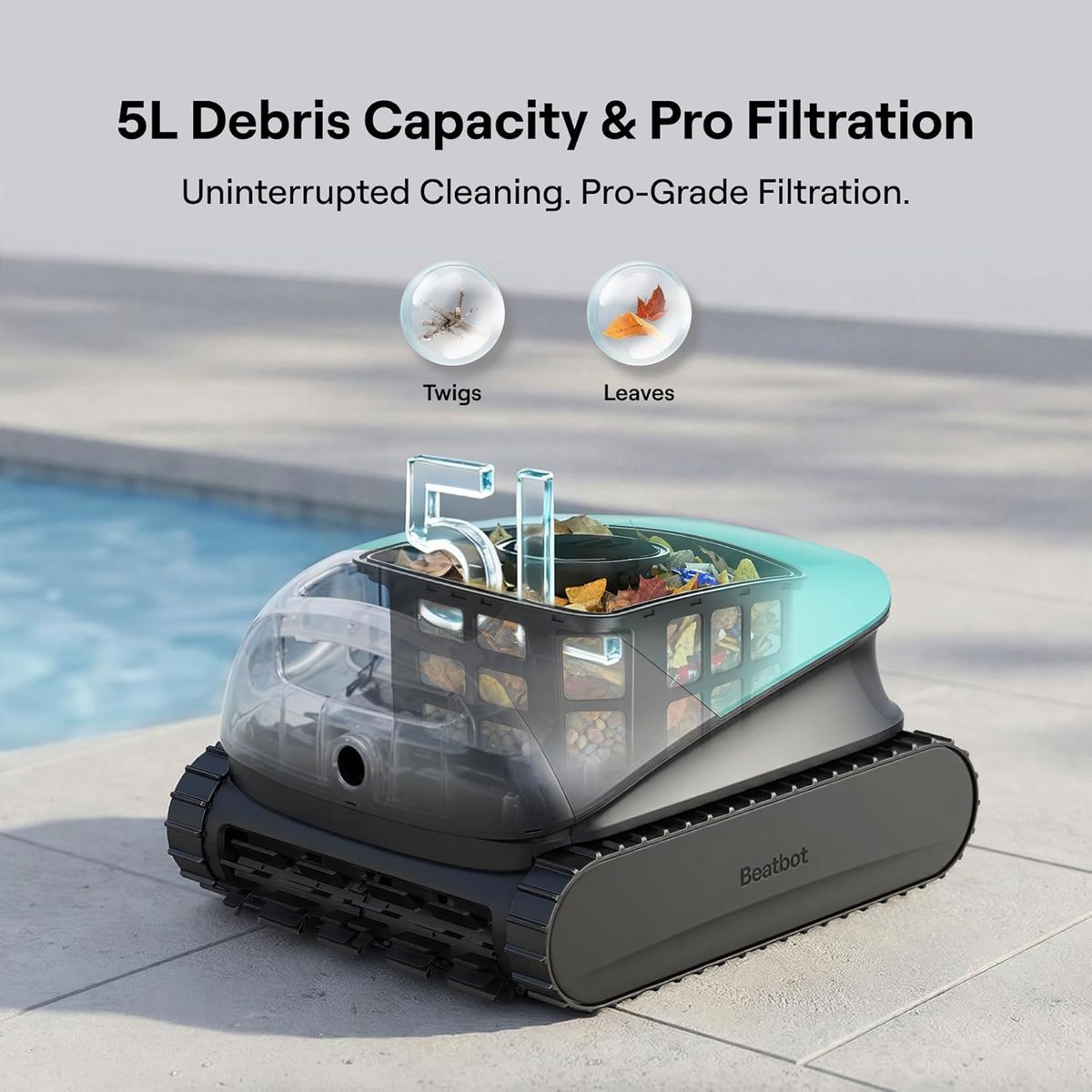 Beatbot Sora 10: Cordless Pool Robot for Effortless, Pristine Pools