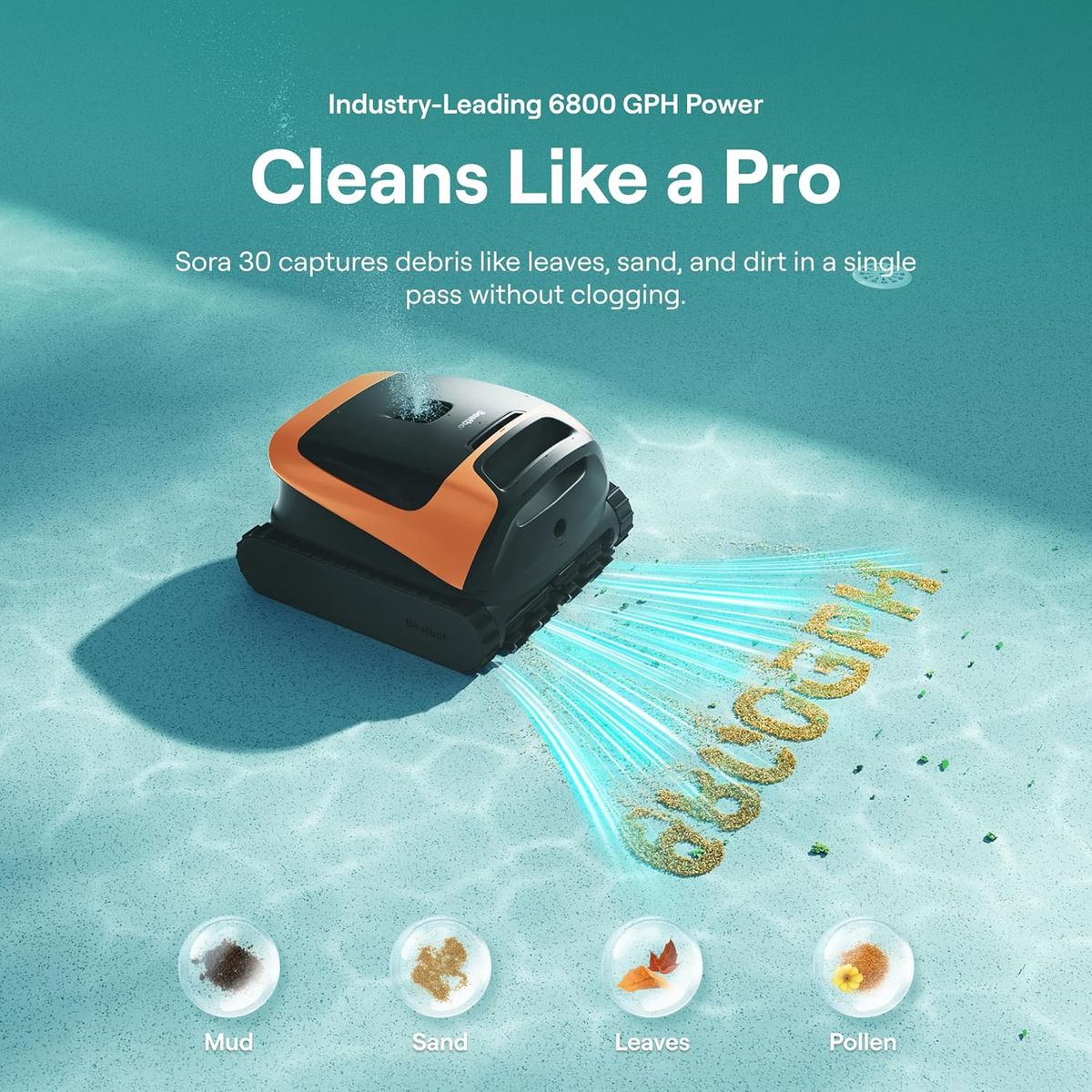 Beatbot Sora 30: Smart 4-in-1 Pool Robot for Immaculate Pools