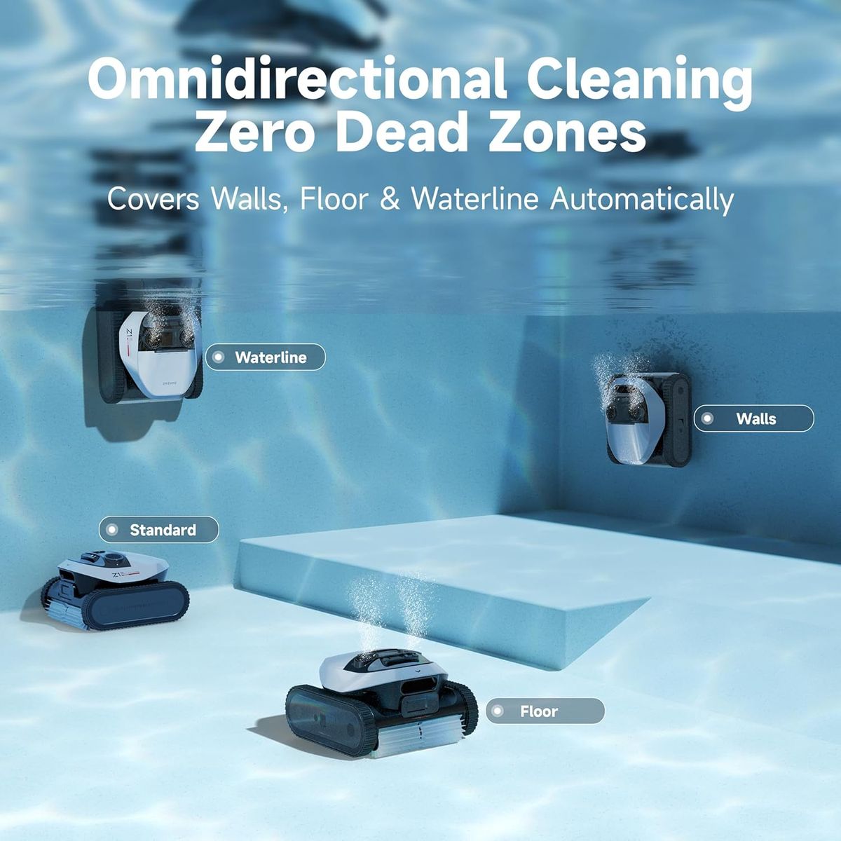 Dreame Robotic Pool Cleaner: 8000 GPH Suction & Smart Efficiency
