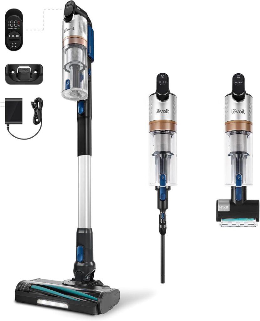 LEVOIT Cordless Vacuum: Powerful, Lightweight, 60-Min Runtime