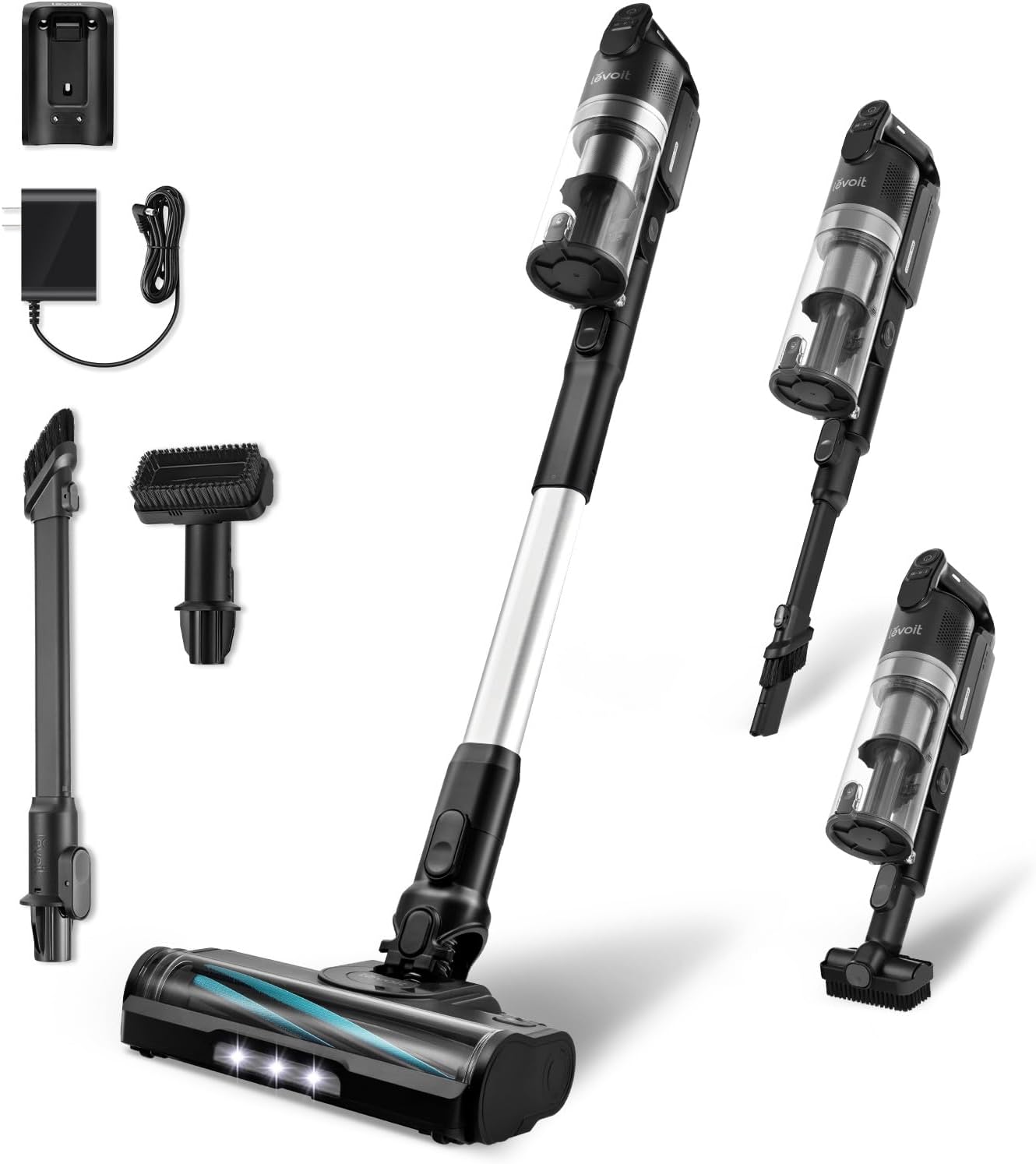 LEVOIT Cordless Vacuum: Powerful, Lightweight, 60-Min Runtime