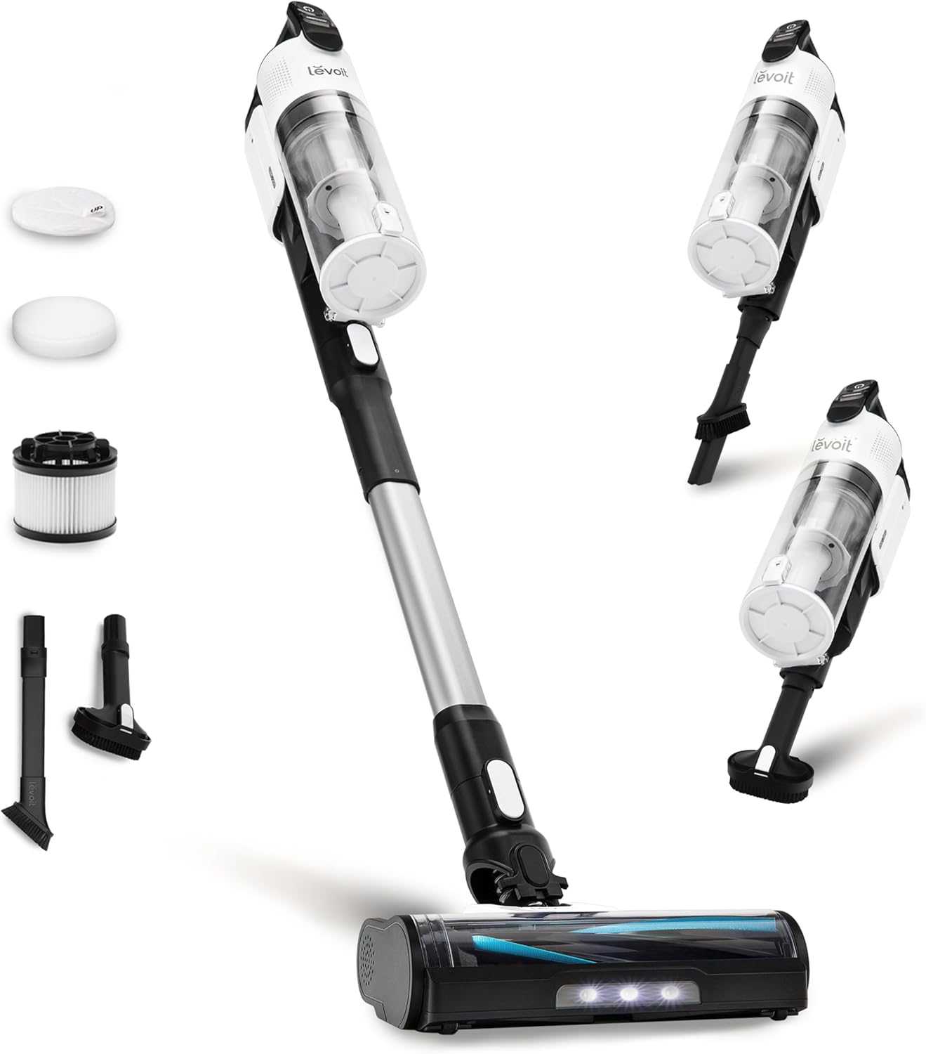 LEVOIT Cordless Vacuum: Powerful, Lightweight, 60-Min Runtime