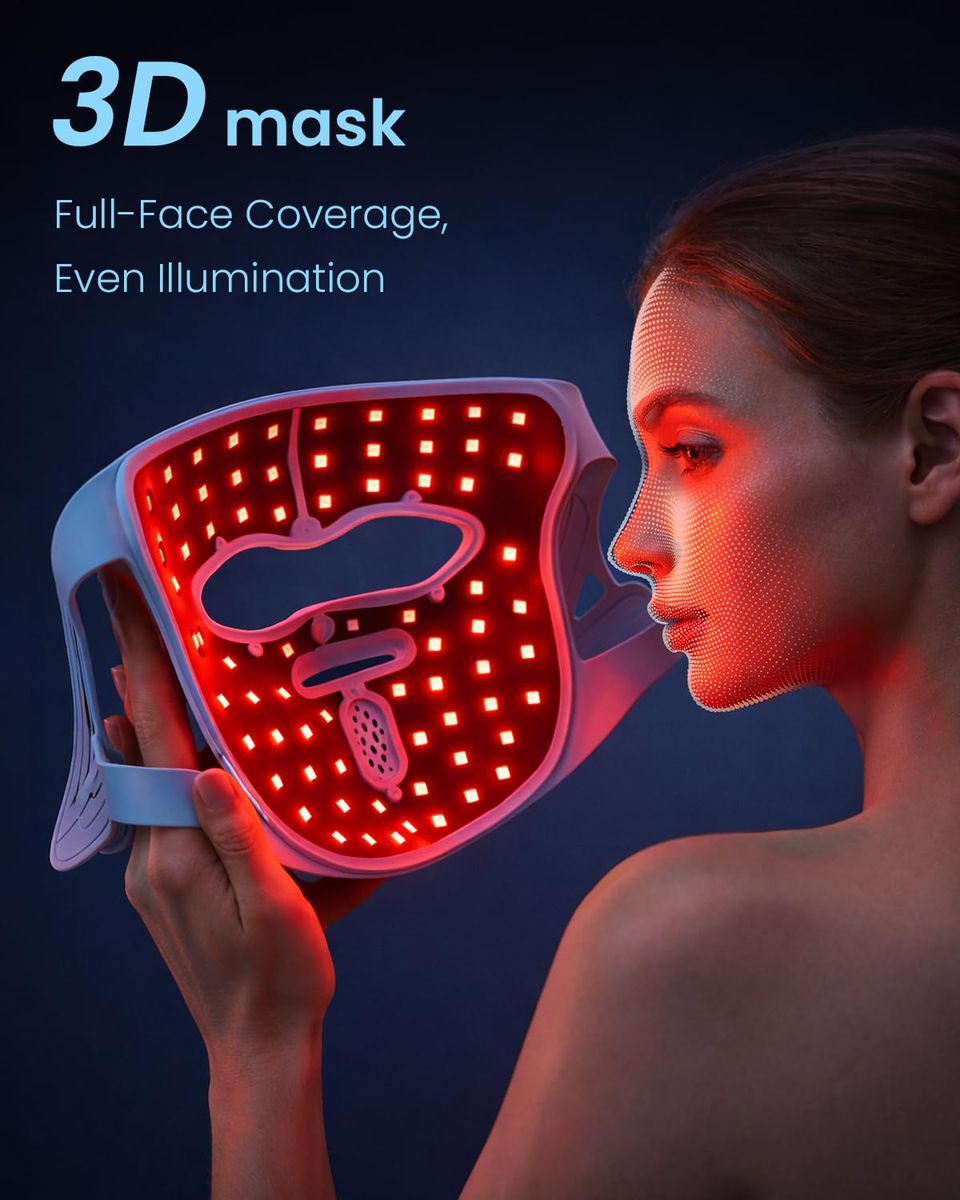 MISFANS Jorking FDA-Cleared Red Light Therapy Mask