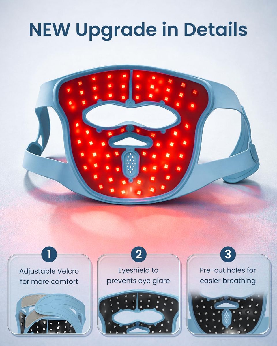 MISFANS Jorking FDA-Cleared Red Light Therapy Mask