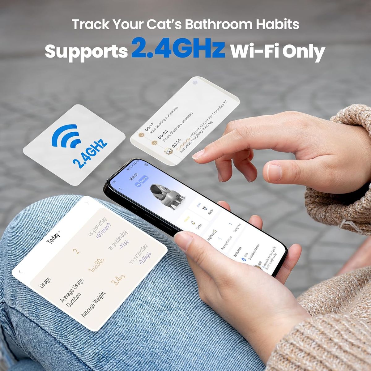 Neakasa M1 Plus: Smart Self-Cleaning Litter Box for Multi-Cat Homes