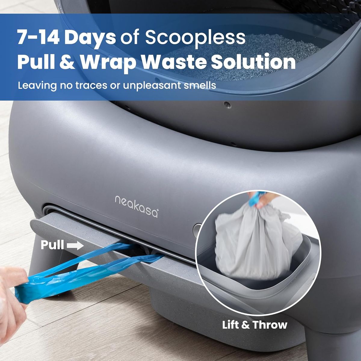 Neakasa M1 Plus: Smart Self-Cleaning Litter Box for Multi-Cat Homes