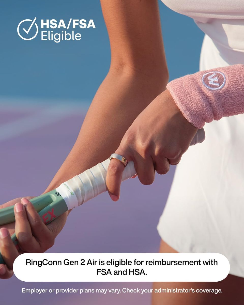 RingConn Gen 2 Air: Ultra-Thin AI Smart Ring with 10-Day Battery