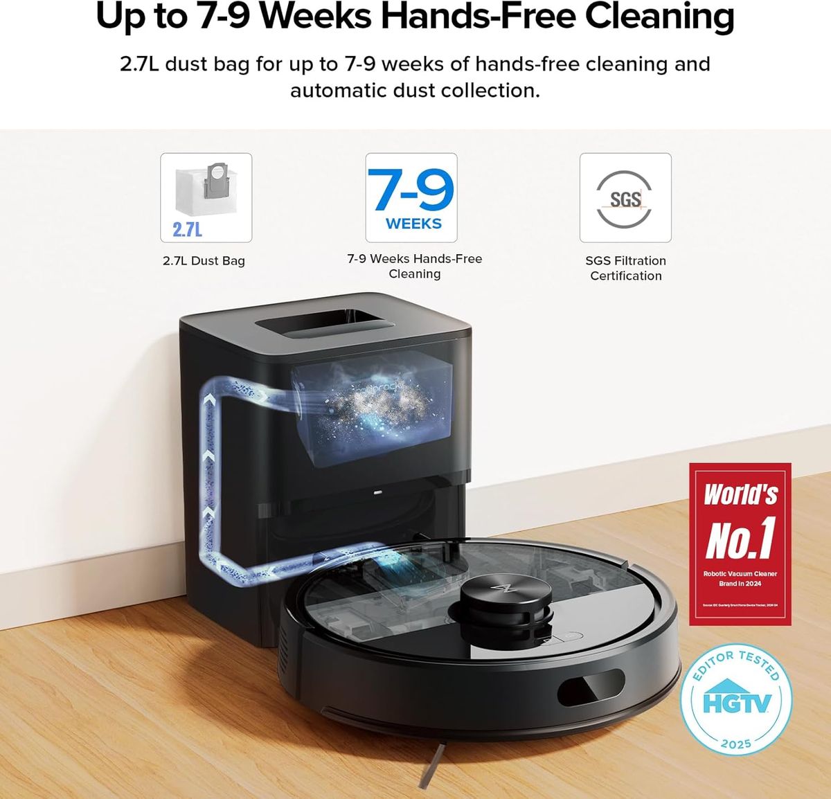 Roborock Q7 M5+: The Ultimate Self-Empty Robot Vacuum & Mop