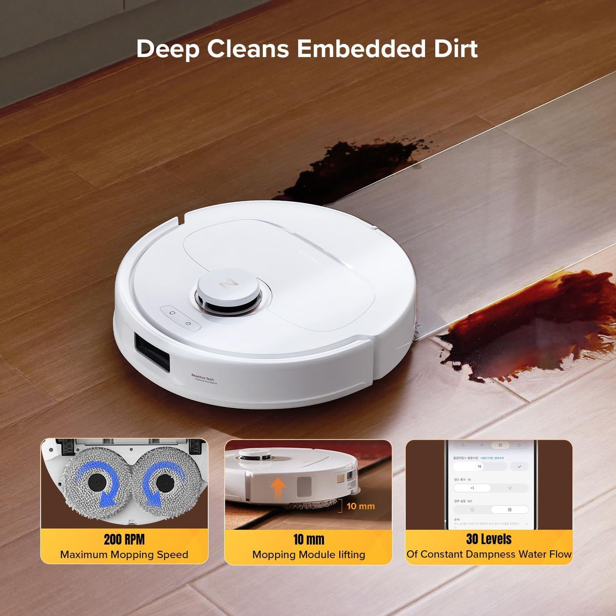 Roborock Qrevo S5V: Unmatched Cleaning with FlexiArm Edge Mopping