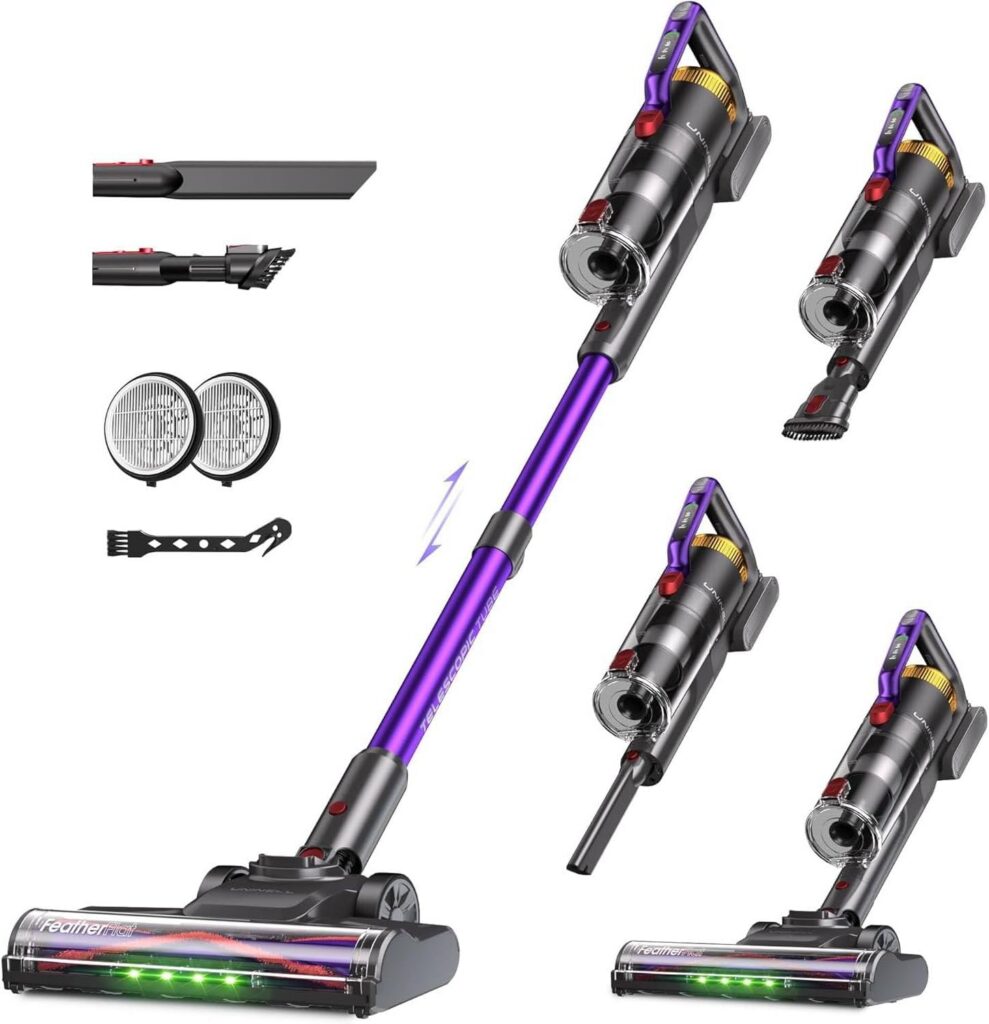 UNINELL HOME UV2: 48000Pa, 65Min Runtime Cordless Vacuum