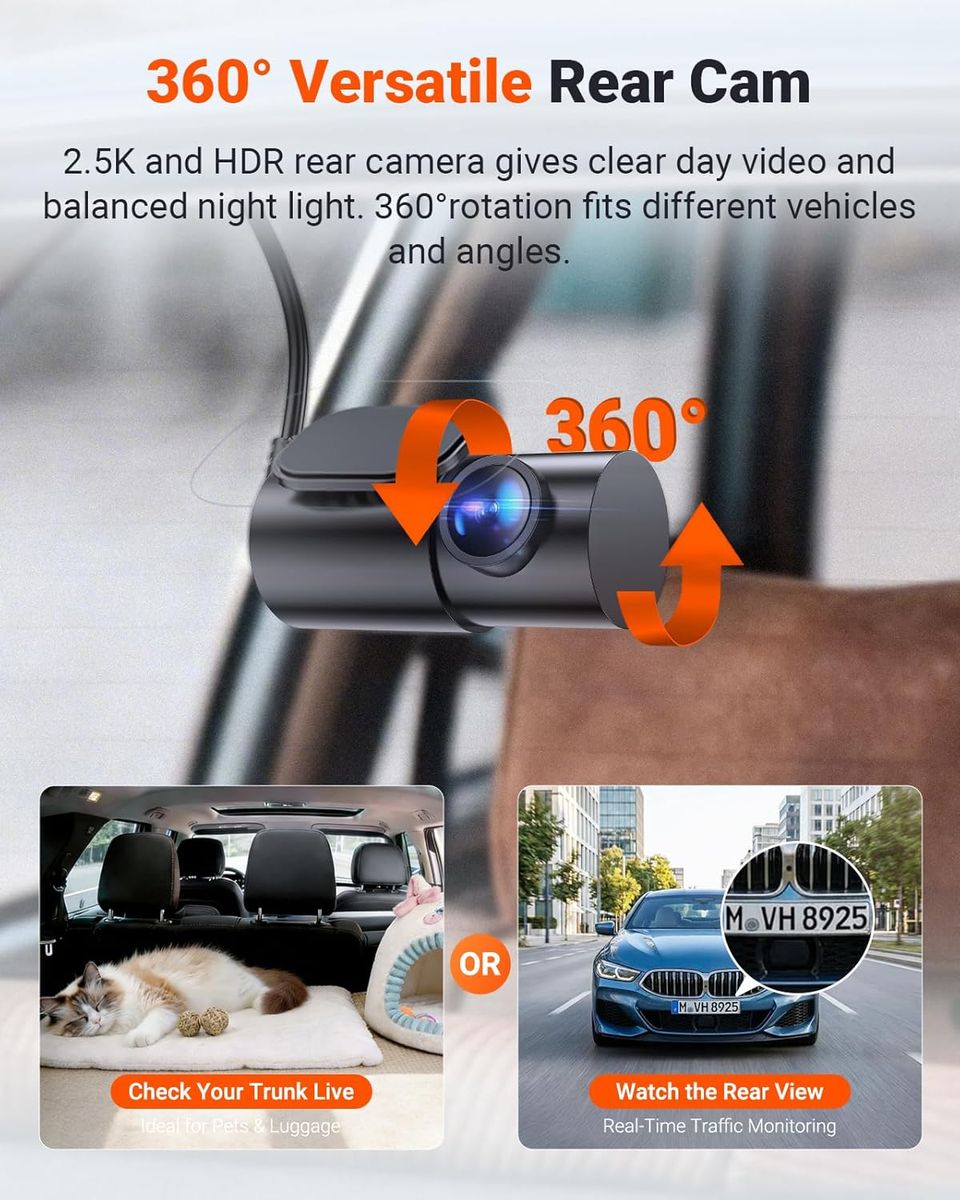 Vantrue New N4S: Superior 3-Channel Dash Cam with STARVIS 2 Night Vision