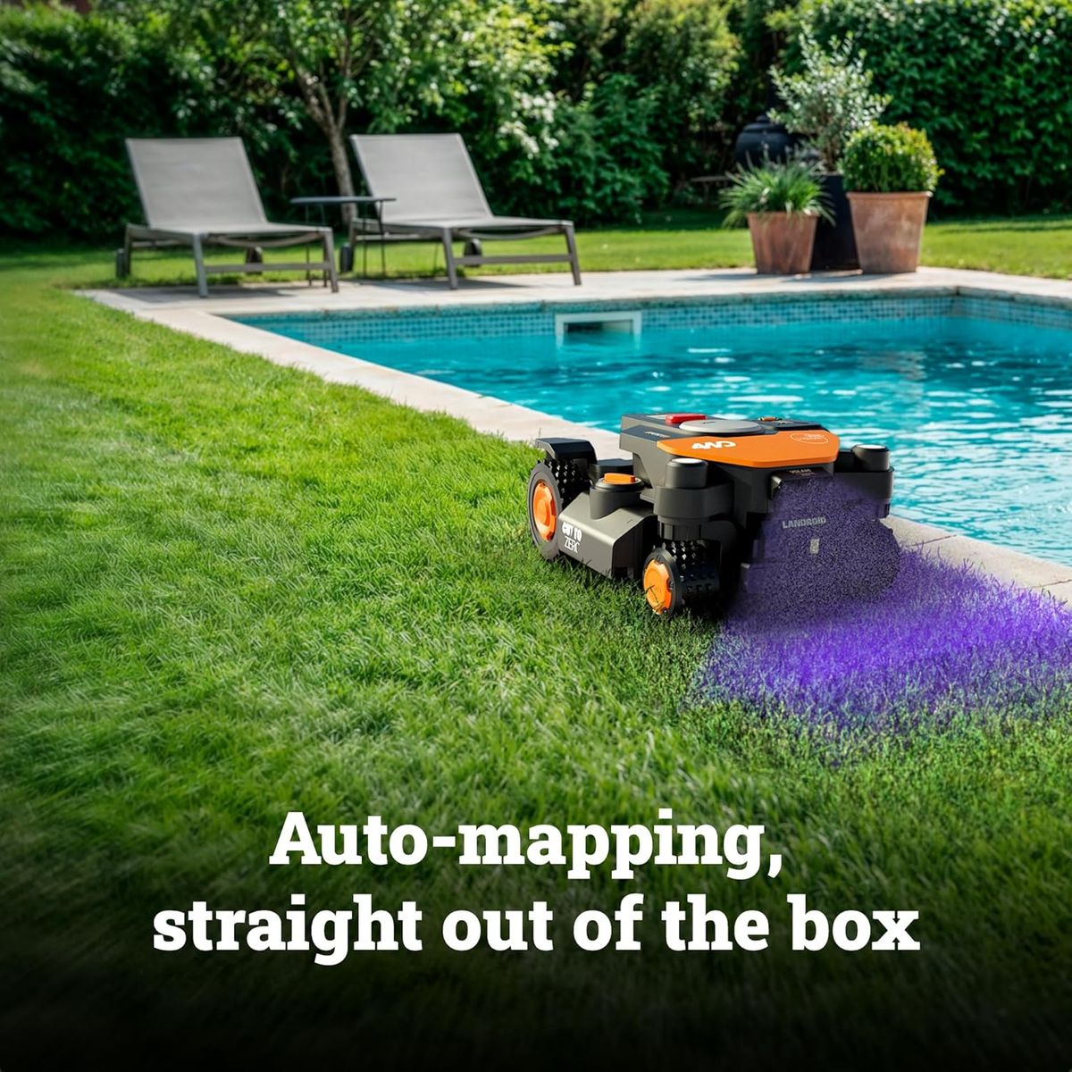 WORX Landroid Vision Cloud 4WD: Wire-Free Mowing & AI for 1/2 Acre