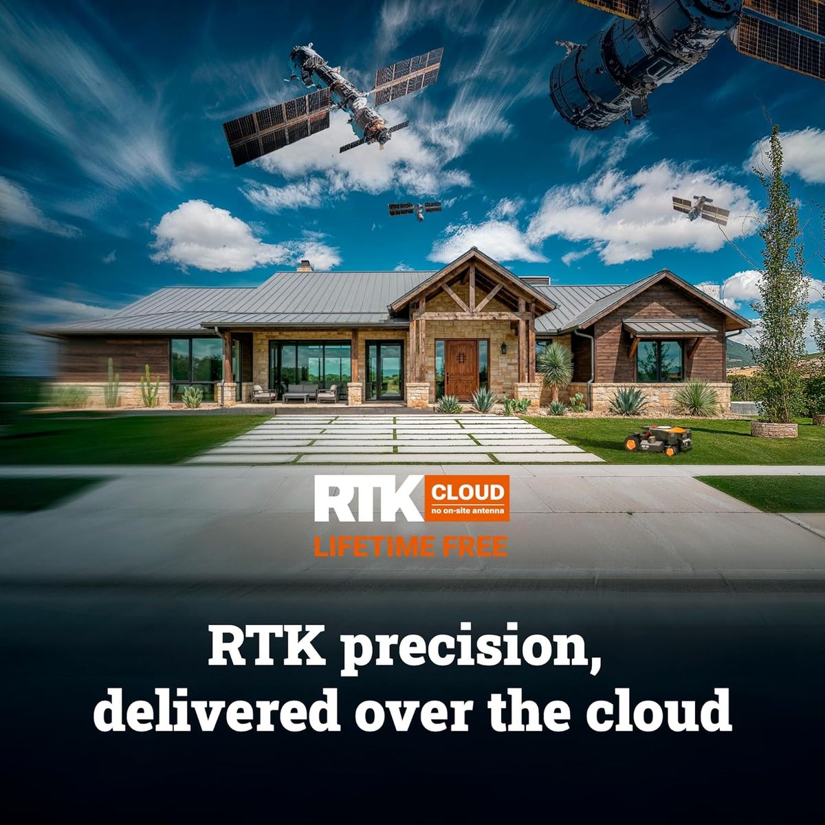 WORX Landroid Vision Cloud 4WD: Wire-Free Mowing & AI for 1/2 Acre