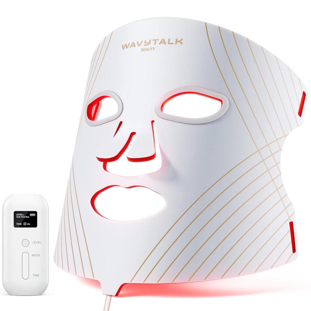 Wavytalk Red Light Therapy Mask: Glow Time for Radiant Skin