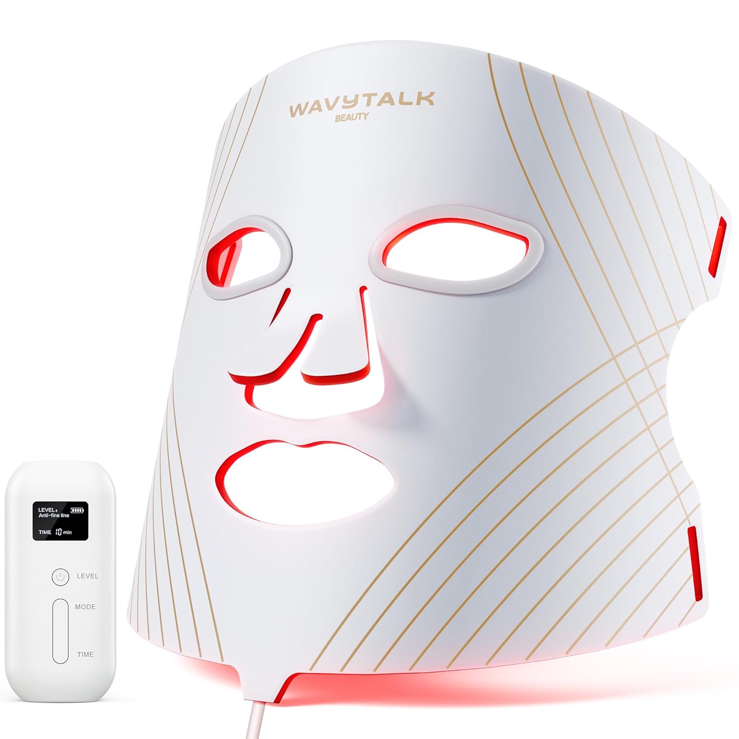 Wavytalk Red Light Therapy Mask: Glow Time for Radiant Skin