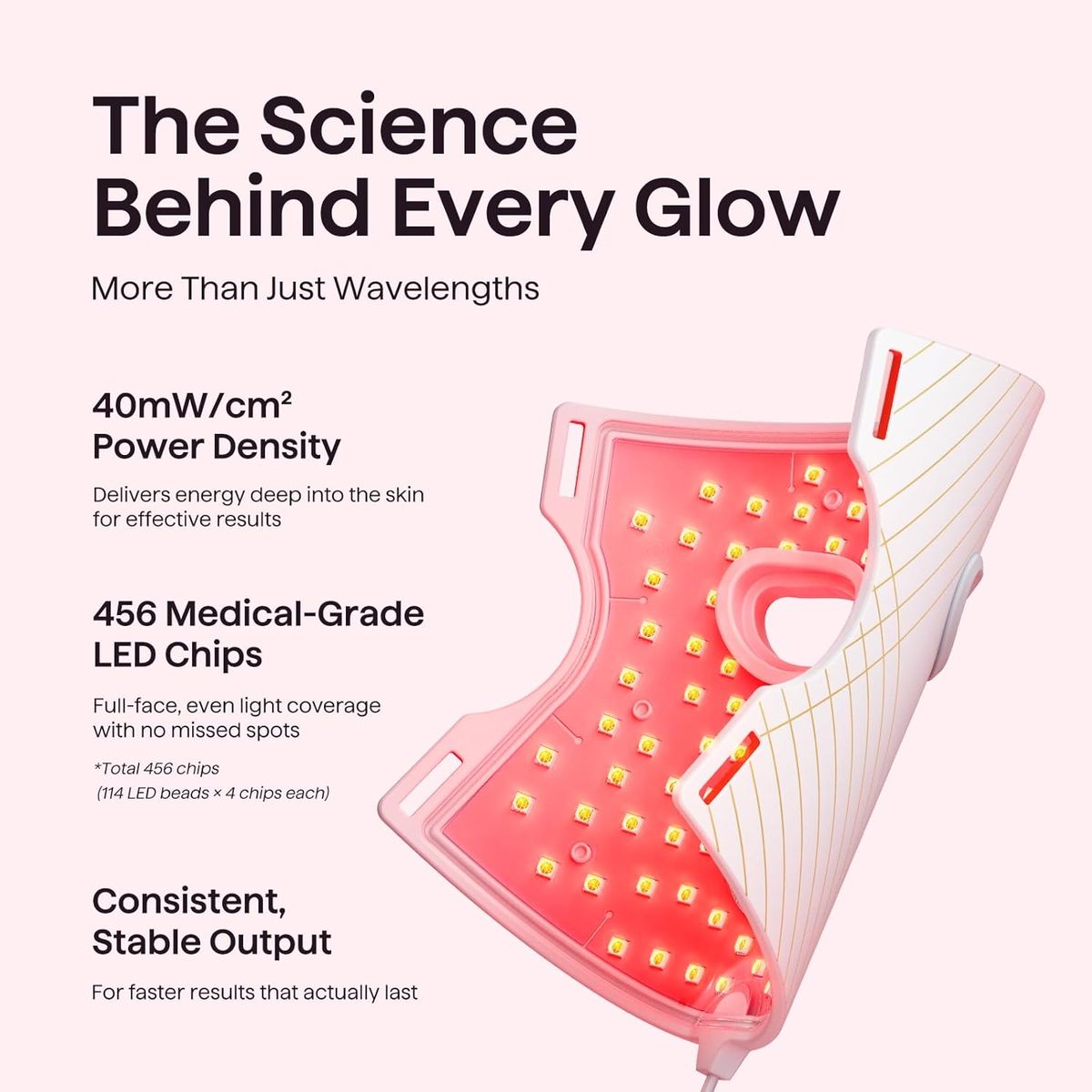 Wavytalk Red Light Therapy Mask: Glow Time for Radiant Skin