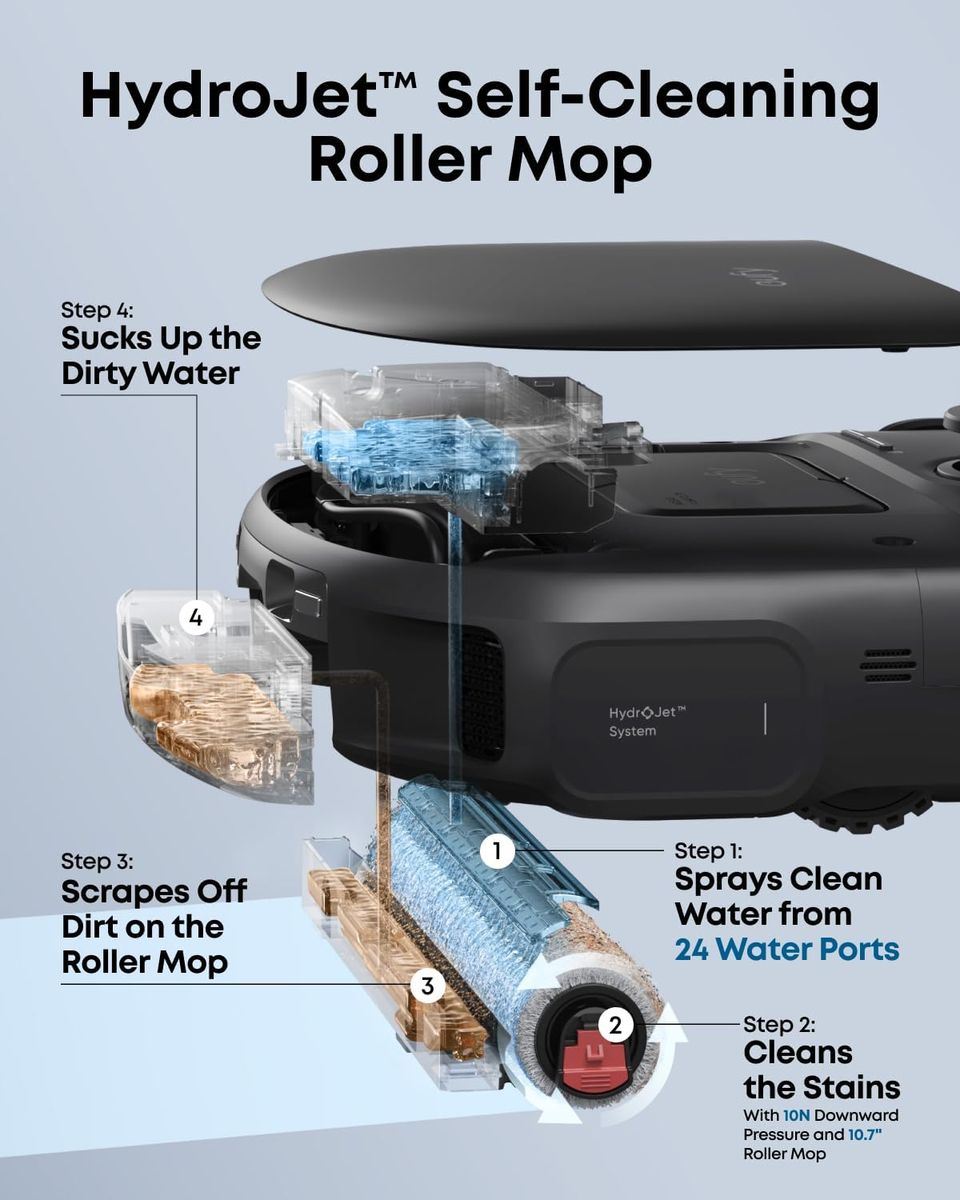 eufy C28 Robot Vacuum & Mop: Power, Precision, & Pet-Friendly