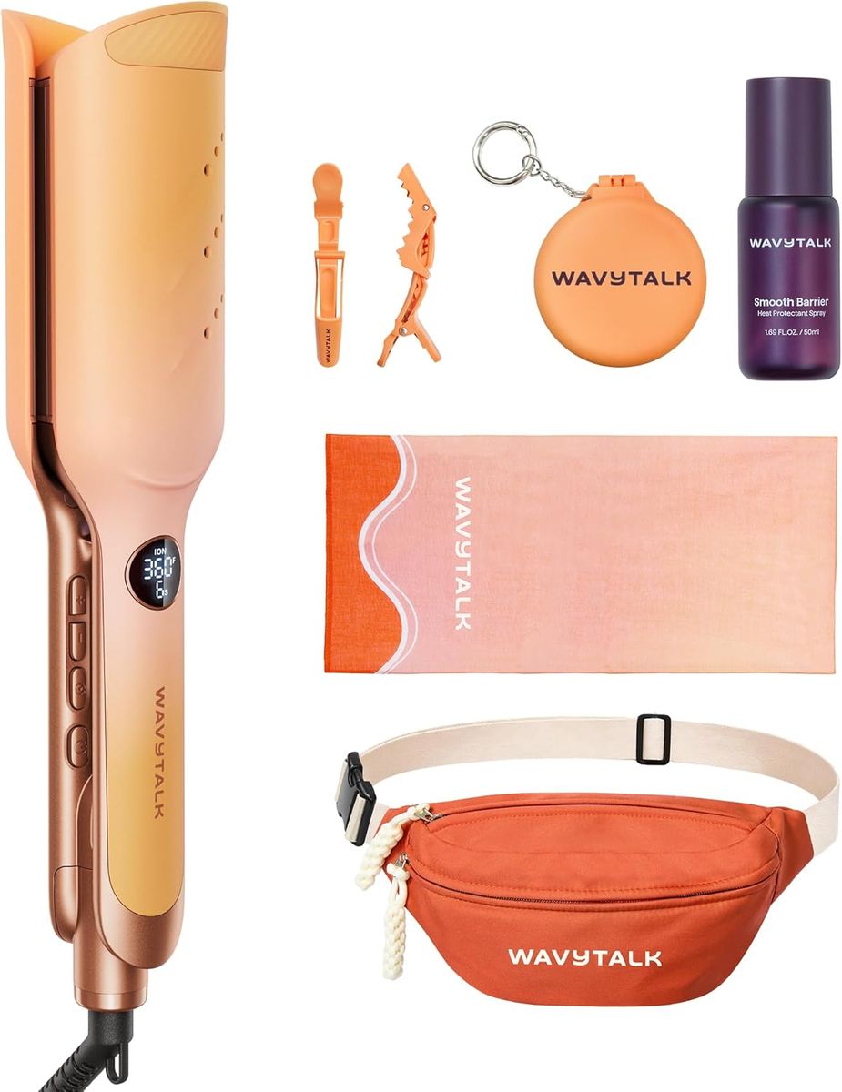 wavytalk Power Wave Hair Crimper: Effortless Waves, Less Damage