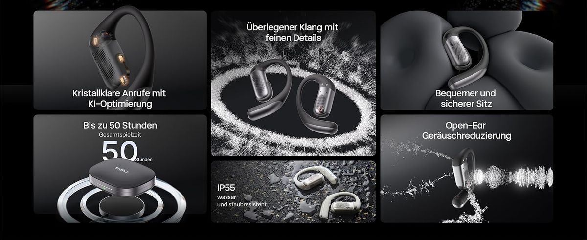 SHOKZ: Revolutionäres Hörerlebnis mit Open-Ear-Technologie