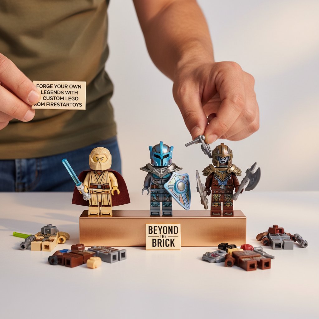 Beyond the Brick: Forge Your Own Legends with Custom LEGO from Firestartoys