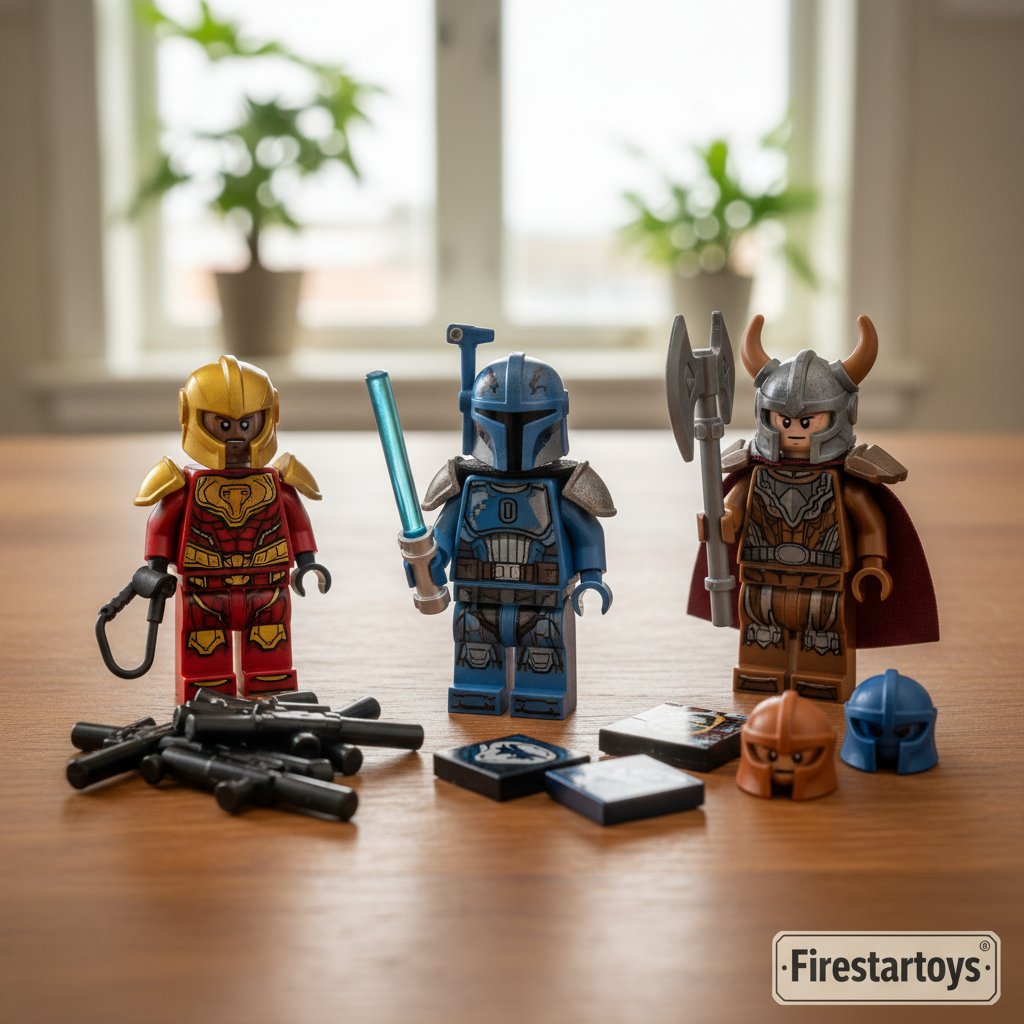 Firestartoys - Beyond the Brick: Forge Your Own Legends with Custom LEGO from Firestartoys