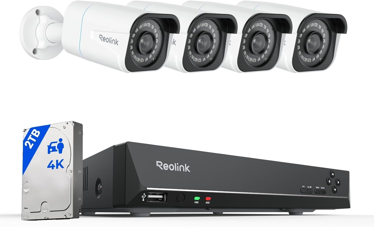 Reolink RLK8-800B4: Uncompromising 4K Security for Your Home