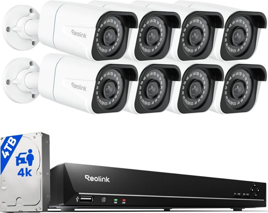 Reolink RLK16-800B8-A: 4K-Sicherheit für Ihr Zuhause
