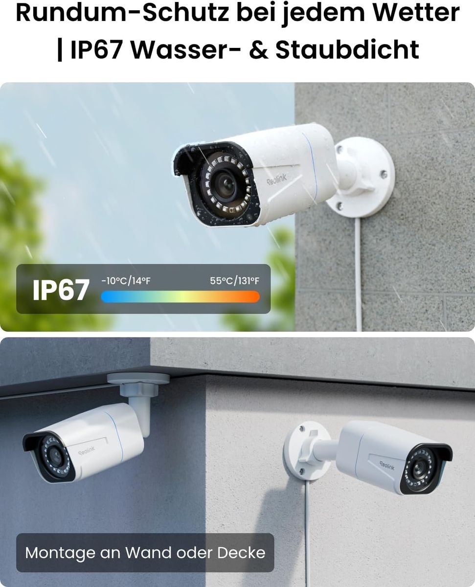 Reolink RLK16-800B8-A: 4K-Sicherheit für Ihr Zuhause