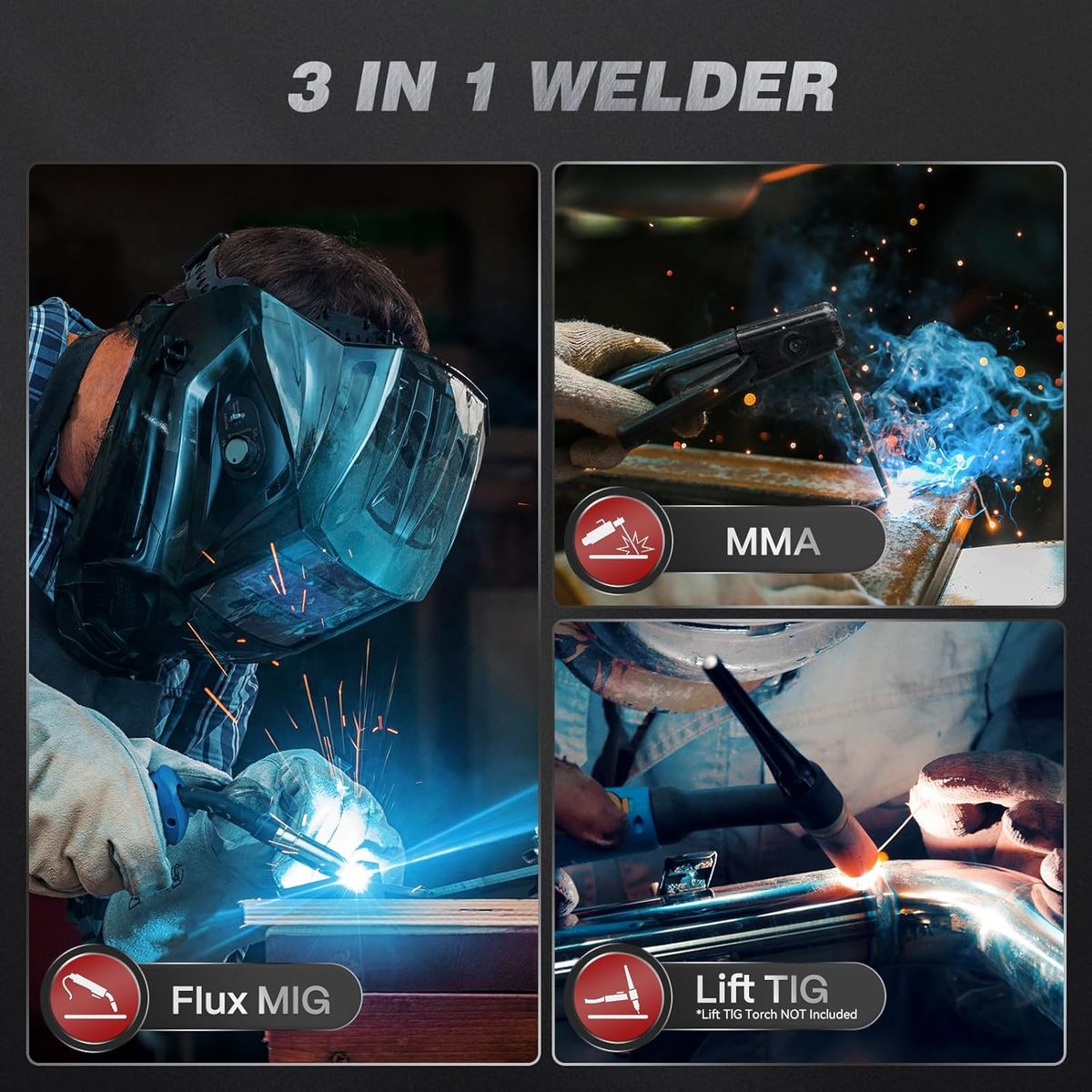 ARCCAPTAIN 130A MIG Welder: Power Meets Portability