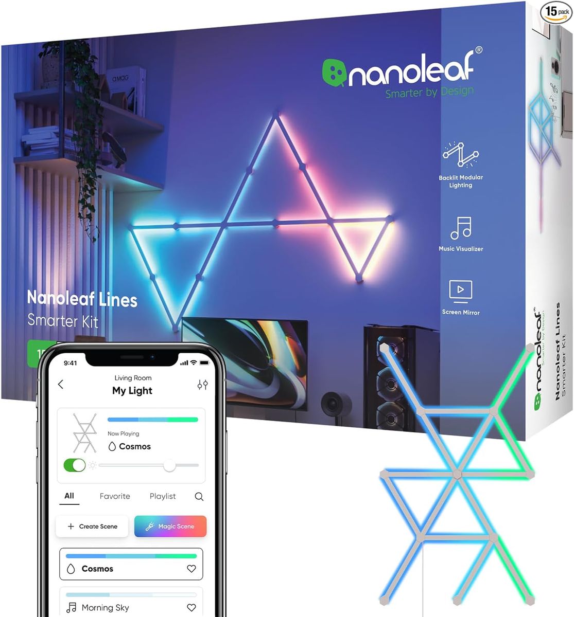 Nanoleaf Lines 60 SMK 15: Smarter, Brighter, Bolder