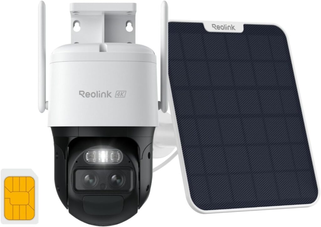 Reolink TrackMix LTE+SP : Sécurité 4G sans limite