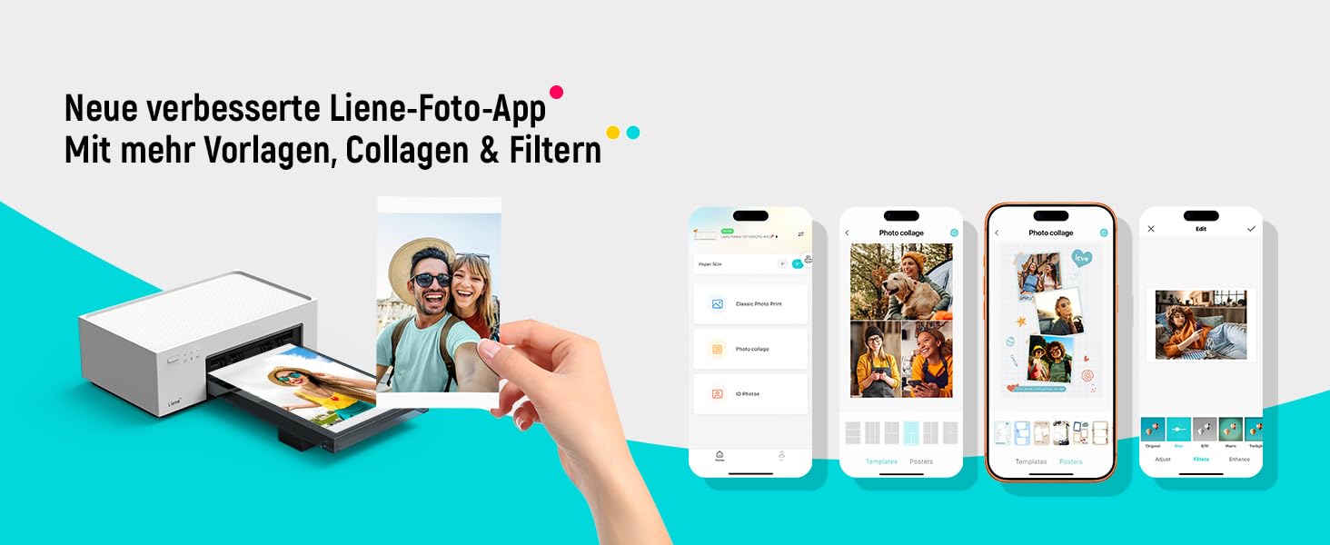 137955 Liene Fotodrucker: Perfekte Fotos für unterwegs