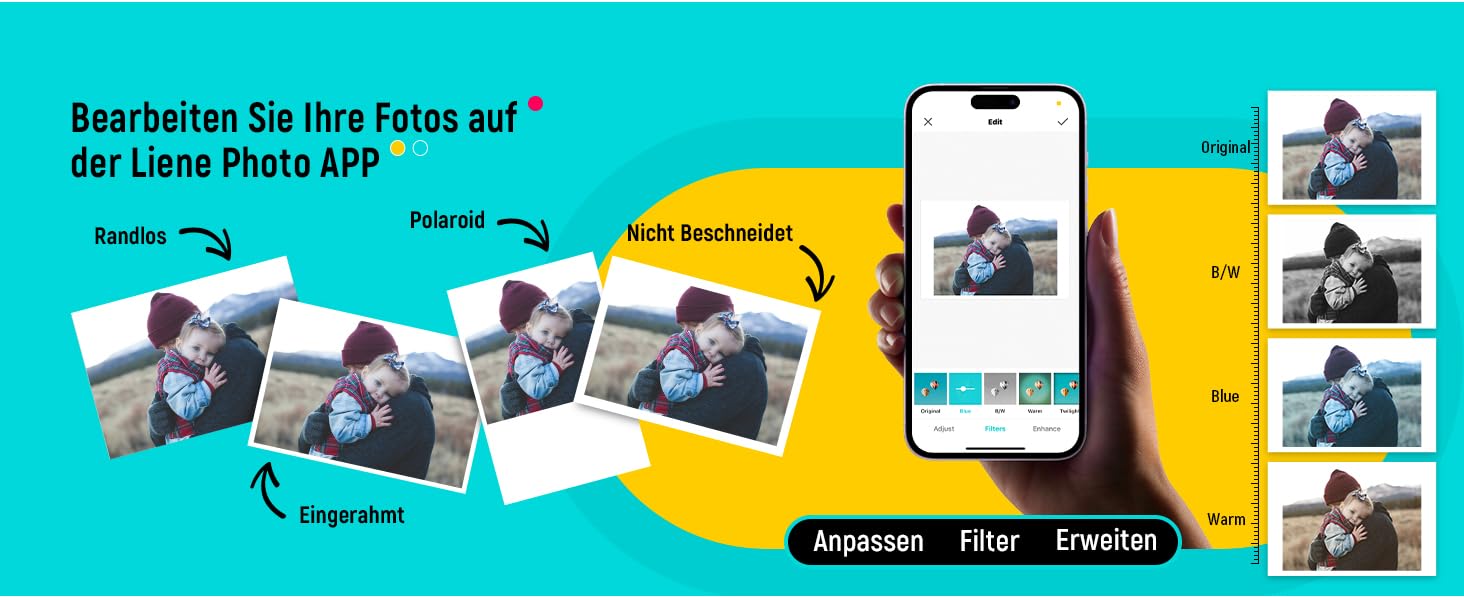 137955 Liene Fotodrucker: Perfekte Fotos für unterwegs