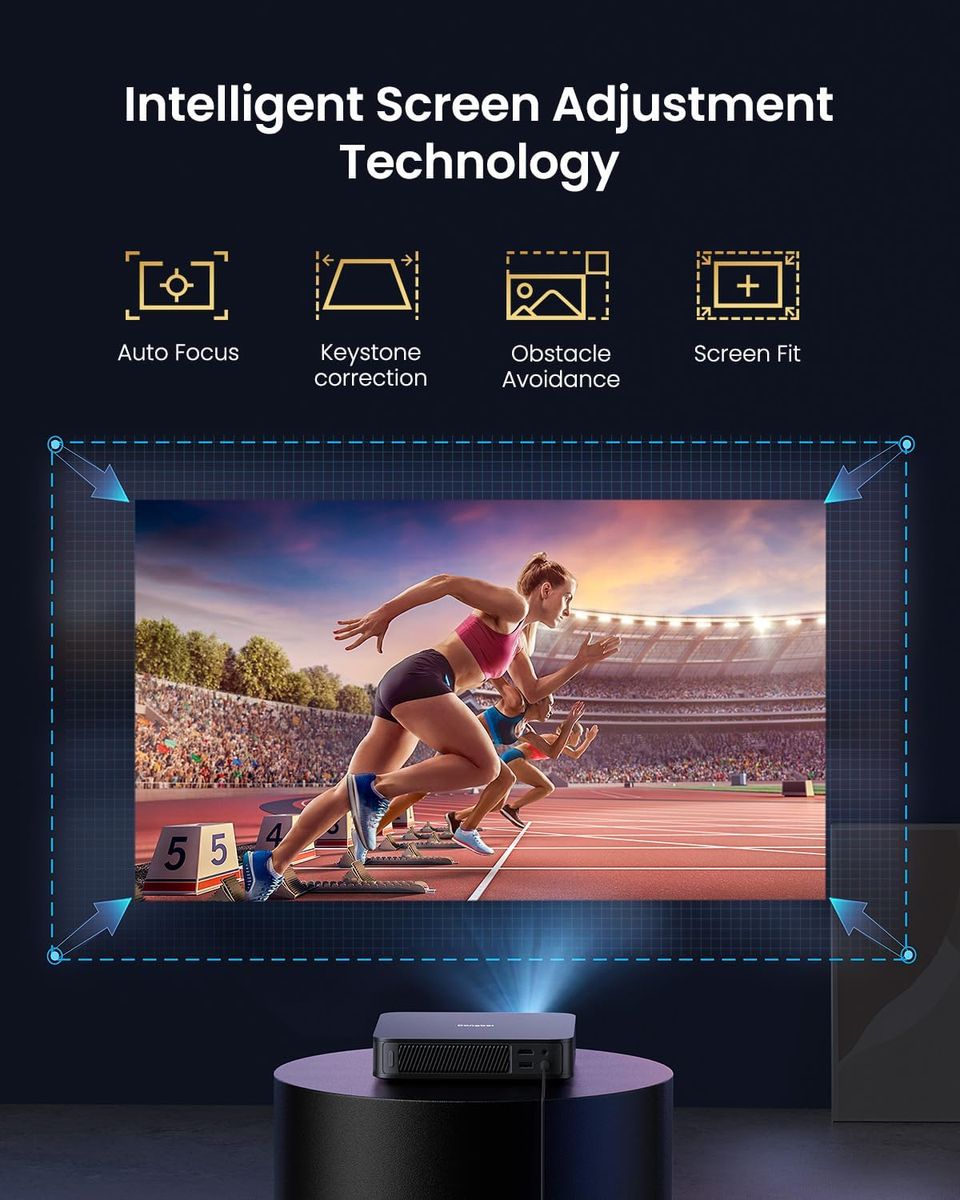 Dangbei Atom: Compact 4K Projector for Ultimate Home Entertainment