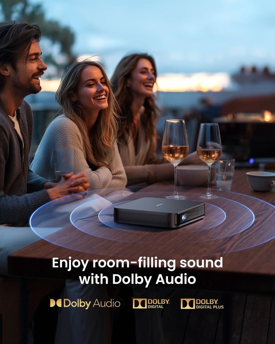 Dangbei Atom: Compact 4K Projector for Ultimate Home Entertainment