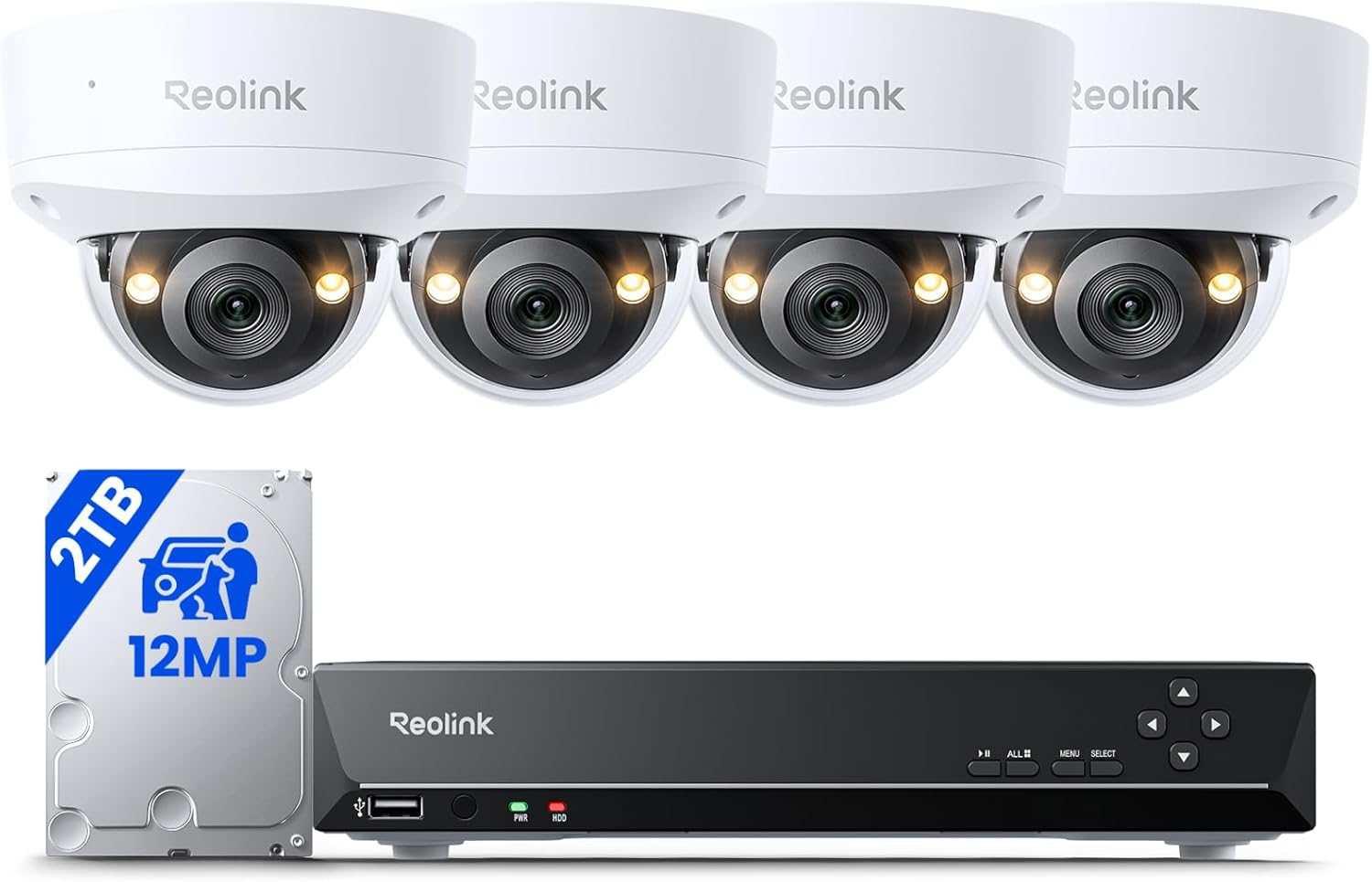 Reolink RLK8-1200V4: Perfekte 4K Sicherheit für Ihr Zuhause