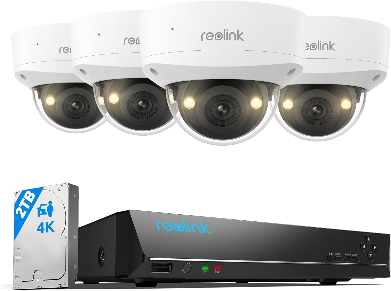Reolink RLK8-800V4 : Sécurité 4K intelligente et fiable