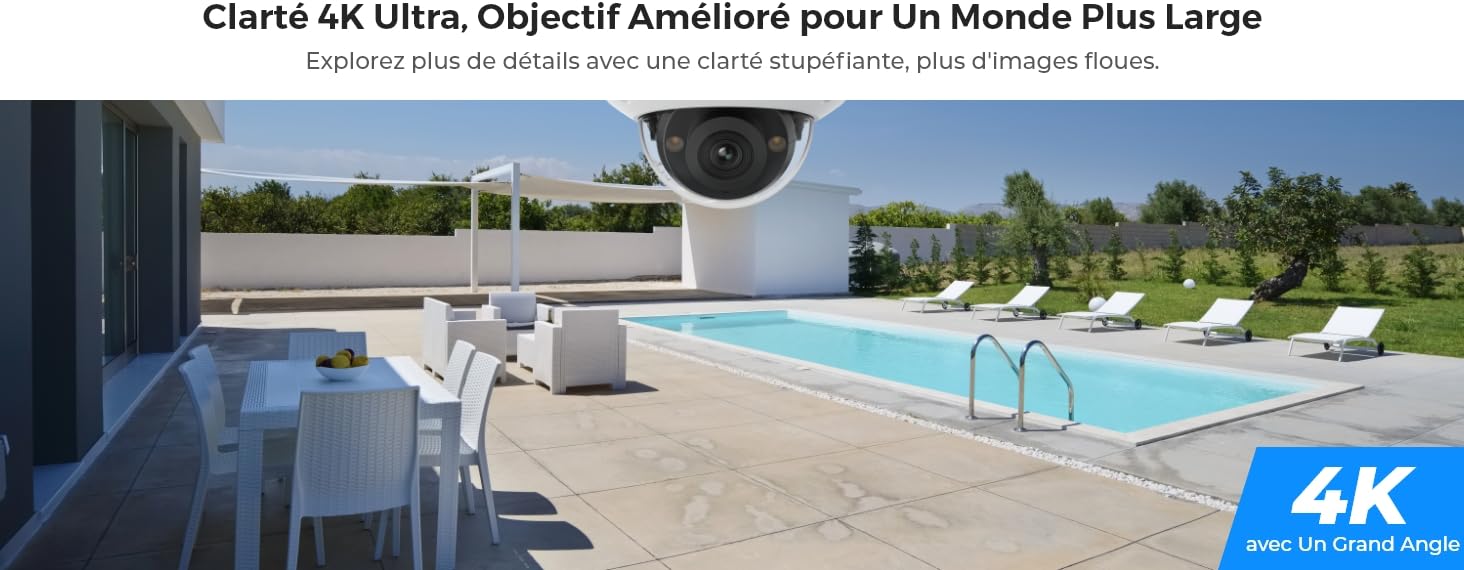 Reolink RLK8-800V4 : Sécurité 4K intelligente et fiable
